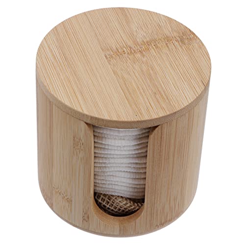 FOMIYES Wiederverwendbare Gesichtsreinigungspads aus Bambusfaser Runde Make-up-entferner-pads für Hautreinigung und Porenpflege Hautfreundlich und Umweltbewusst