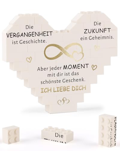 Blumuze Valentinstag Geschenke für Ihn Sie, Ich Liebe Dich Herzförmige Deko Jahrestag Geschenk für Ihn Sie, Valentinstagsgeschenk für Partner Frauen Männer Hochzeitstag Valentinstag Liebes Geschenk