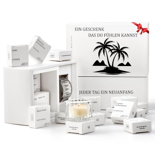 Arbolisse Geschenke für Frauen Duftkerzen Geschenkset 12er- Verborgene Botschaft erscheint beim Abbrennen-Geburtstagsgeschenk für Frauen, PartnerGeschenke, Teenager Mädchen, Beste Freundin Geschenke