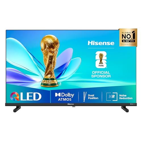Hisense 40A5Q Fehrnseher, 40 Zoll, 2K QLED, Smart TV, Game Mode, AI Sports Mode, Dolby Atmos, Dolby MS12, DTS X, HDR10, HLG, Full HD, High Contrast, Rauschunterdrückung [2025]