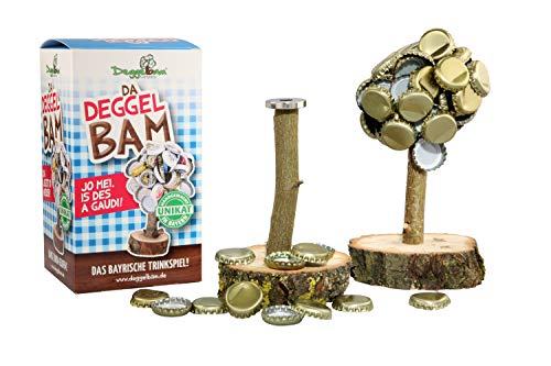 Deggelbam Das Männergeschenk für Biertrinker/Geburtstagsgeschenk für Männer Geschenkidee/Trinkspiel
