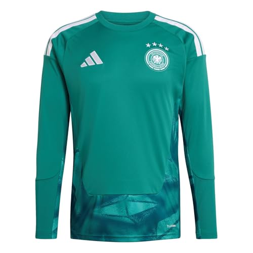 adidas Herren Deutschland Torwarttrikot WM 2026, grün/weiß, M