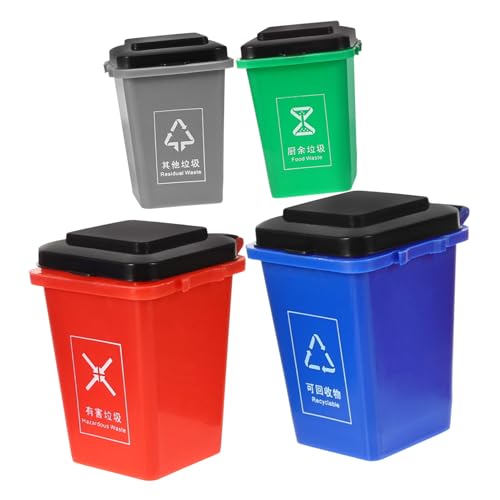 FIXOSHEE Frühpädagogisches Müllsortierspielzeug Große Box Sichere Materialien Umweltbewusstes Lernspielzeug für Ab Jahren Geschenk für Jungen und Mädchen