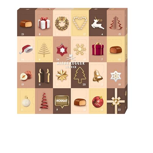 Niederegger Adventskalender Mini Nougat 180g