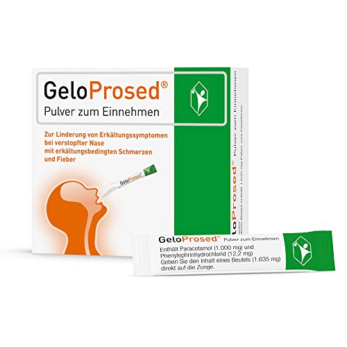 GeloProsed Pulver zum Einnehmen für die Erkältung im Griff, 10 Stück