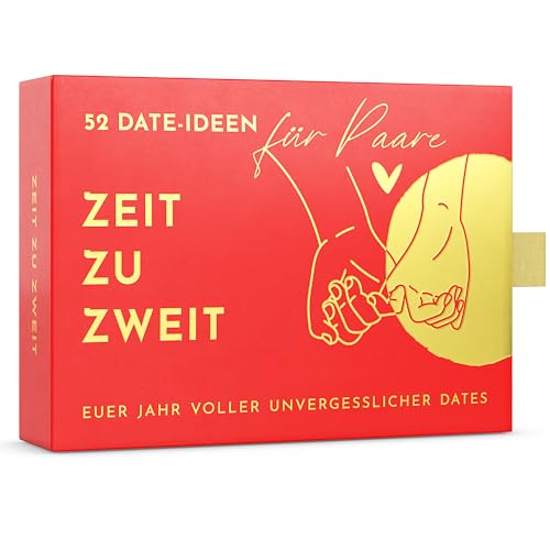 Heimonie Zeit zu Zweit Date Ideen für Paare - 52 einzigartige Date Ideen zum freirubbeln für das ganze Jahr Date Night Ideas Couple Challenge, Paare Geschenke