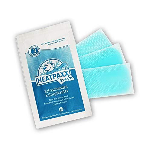 15x HPXfresh® Kühlpflaster mit Menthol | 5 x 3 Pflaster zur Abkühlung und zur sofortigen Erfrischung | Kühlpatch - Fieberpflaster 12x5cm