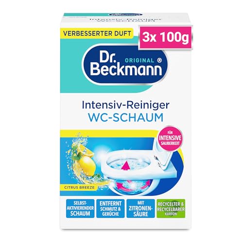 Dr. Beckmann Intensiv-Reiniger Wc-Schaum, Selbstaktivierender Schaum 3x 100 g ( Ein Bild des Artikels zeigt zwei verschiedene Versionen )