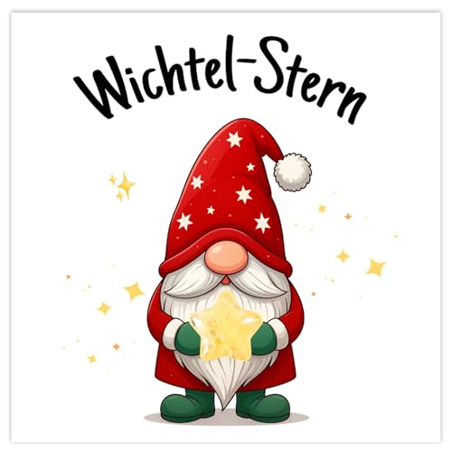 Snyvpra Wichtel Geschenke Set - (Wichtelstein + Karte + Organzasäckchen + Geschenkbox), Wichtel Geschenke Kinder, Wichtelzubehör, Wichtel Zubehör Weihnachten, Glücksbringer Für Jungen Mädchen