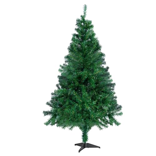 CCLIFE Künstlicher Weihnachtsbaum Nordmanntanne,180cm,600 Astspitzen,Tannenbaum Klein, Spritzguss, Grün, Cushhom