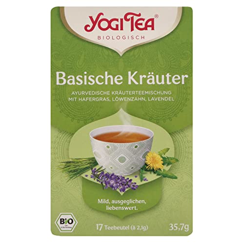 Yogi Tee Basische Kräuter 17 Beutel, (35.7 g)