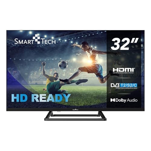 Smart Tech 32HN01V3 Fernseher 32 Zoll (80 cm) LED TV mit HD-Ready Auflösung
