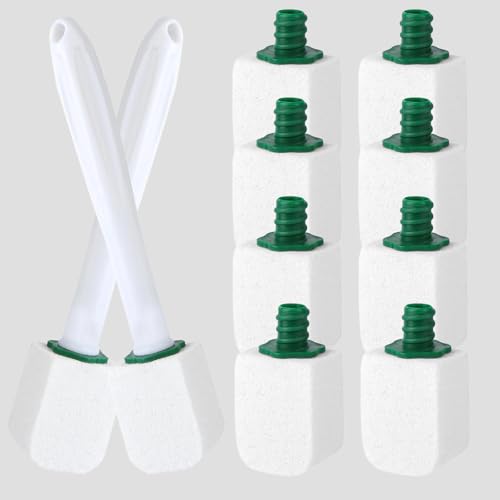 10 Stück Bimsstein Toilette mit langem Griff