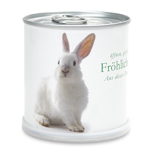 ExtraGreen 1 stück Osterpflanze in Dose, 8 cm hoch, 7.5 cm Durchmesser, Vergissmeinnicht, süß und festlich, Indoor, Ostern