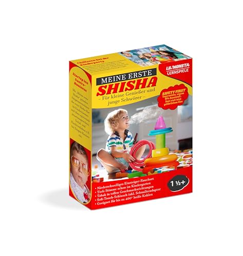 PimpMyPresent Meine erste Shisha, die lustige Scherz-Geschenkverpackung, Prank-Box für Dein richtiges Geschenk. Jetzt mit Automatik-Boden.