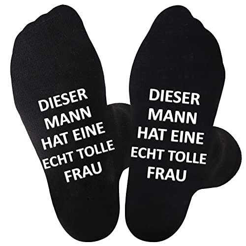 Jeasona Geschenk Ehemann Weihnachten Socken Geschenk Ehemann Hochzeitstag Ehemann Geschenk Geburtstag Geschenkideen für Ehemann Ich Liebe Dich Geschenke für Männer Valentinstag für Ihn