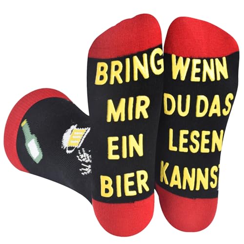 Kleine Weihnachtsgeschenke für männer, Papa, 43-46 Lustige Sockens, Nikolaus Geschenke für Männer, Ihn, Opa zür Weihnachten, Geburtstagsfeier