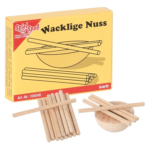 Bartl 104549 Mini-Spiel Wackelige Nuss
