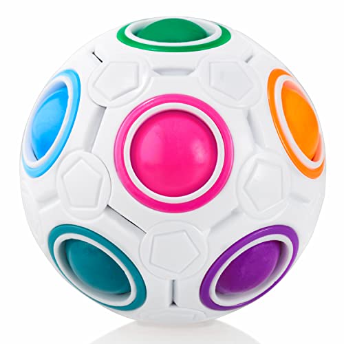 CUBIDI® Original Regenbogenball. Geschicklichkeit Erwachsene und Kinder Spielzeug. Spannendes Kinderspielzeug für Mädchen und Jungen ab 6 Jahren. Fördert räumliches Denken