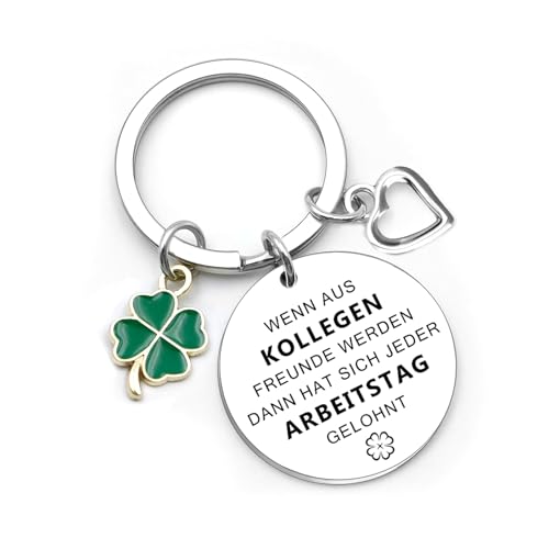 kEUkunHA Abschiedsgeschenk Kollegen Jobwechsel Kleine Weihnachtsgeschenke Ostergeschenke Neujahrsgeschenke Valentinstag Geburtstag Ruhestand Danke Dankeschön Geschenke für Kollegen Schlüsselanhänger