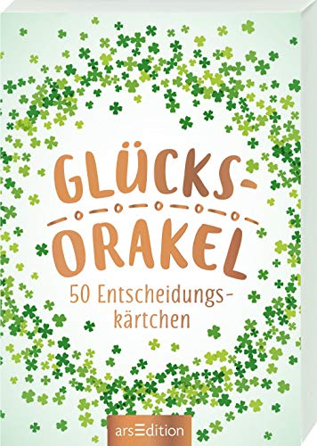 Glücksorakel: 50 Entscheidungskärtchen | Spielerisch Antworten finden mit schönen Orakelkarten im Spielkartenformat