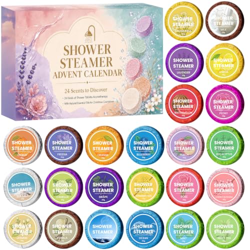 CilHee Duschbomben Adventskalender 2026 Frauen – Spa Geschenk für Dame