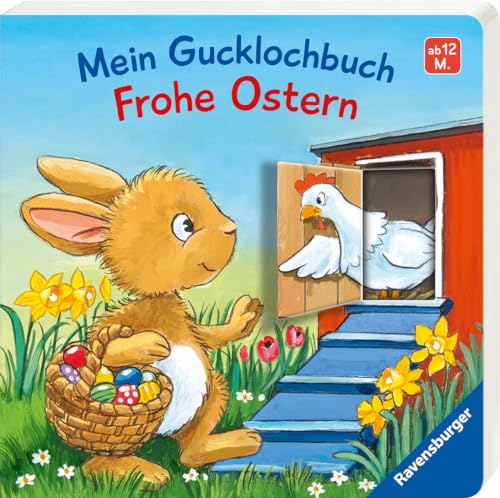 Mein Gucklochbuch - Frohe Ostern - Ostergeschenk für Kinder ab 1 Jahr