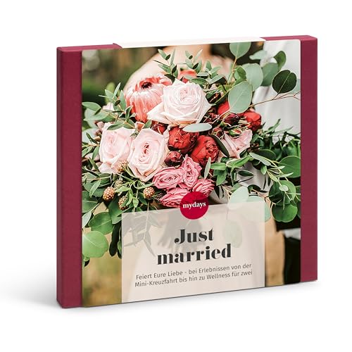 mydays Geschenkbox Just Married - Hochzeitsgeschenk für 2 Personen