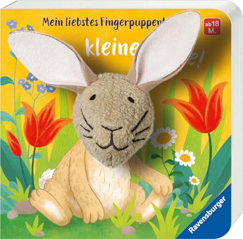 Mein liebstes Fingerpuppenbuch: Hallo, kleiner Hase! - Ostergeschenk für Kinder ab 1,5 Jahren, Bilderbuch
