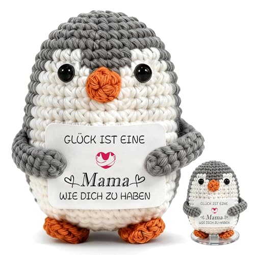 TMEINSONN Geburtstagsgeschenk für Mama, Muttertagsgeschenke für Mama, Mom, Frauen Geschenke für MamaGeschenk, Muttertag Pinguin Geschenke Beste Mutter Geschenk von Tochter Sohn