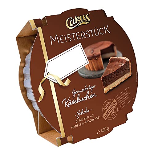 Cakees Frischkäsekuchen Schoko, lange Haltbarkeit, 100% natürliche Rohstoffe | 450 g