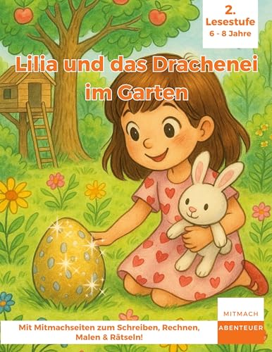 Lilia und das Drachenei im Garten: Ein Mitmach-Abenteuer aus der Reihe Lilia Sternenglanz
