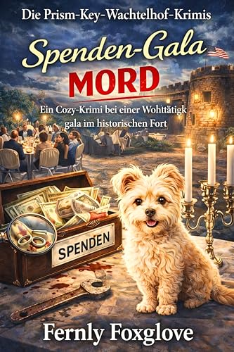 Spenden-Gala MORD: Ein Cozy-Krimi bei einer Wohltätigkeitsgala im historischen Fort (Die Prism-Key-Wachtelhof-Krimis 3)