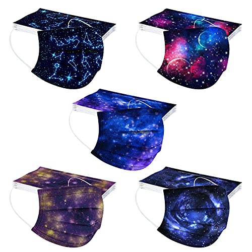 Wtinfer 50/100 Stück Mundschutz Kinder Einweg 3 lagig Mund und Nasenschutz Multifunktionstuch Bandana Staubdicht Mundbedeckung Atmungsaktiv Mund-Nasen Bedeckung Halstuch Schals (b02)