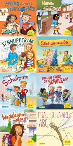 Pixi-8er-Set 304: In die Schule mit Pixi (8x1 Exemplar) (304)