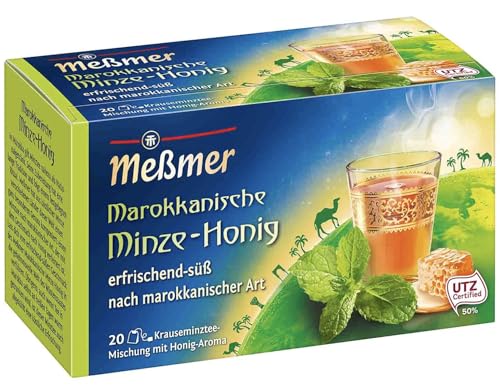 Meßmer Ländertee Marokkanische -Honig 20 Teebeutel, 40 gramm