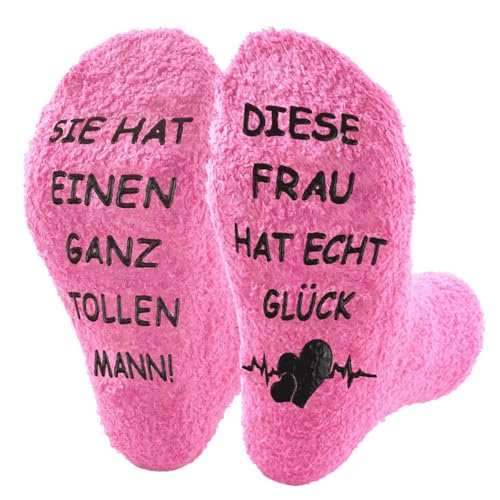 Lustige Socken Geschenke für Pärchen, Hochzeitstag Geschenke für Frauen Valentinstag Geschenke Jahrestag Geschenk für Sie Geburtstagsgeschenk für Frauen