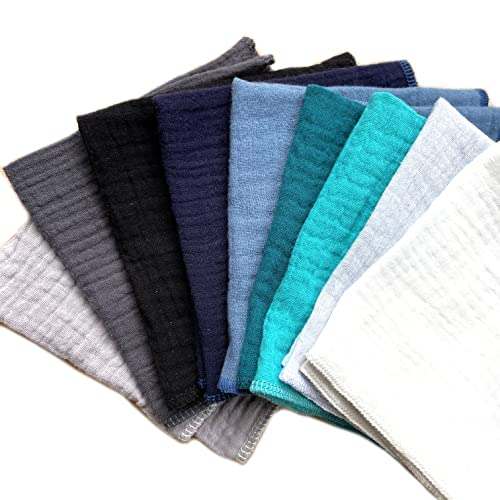 Taschentücher aus Musselin | Wiederverwendbar | waschbar | Umweltfreundlich | Viele Farben zur Auswahl | Handmade by Manufactica®