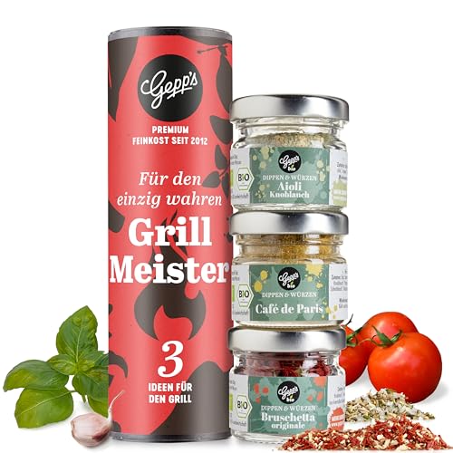 Gepp's Feinkost Grillgewürze Geschenkset 