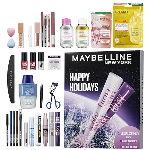 Maybelline New York Adventskalender 31-Türer 2025