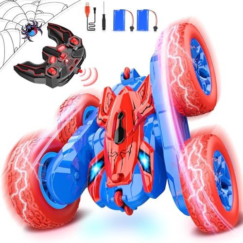 HappyGoLucky Ferngesteuertes Auto ab 3 4 5 6 7 8 Jahre, Spielzeug ab 3-9 Jahre Junge Mädchen Einschulung Geschenk Mädchen Junge Kinder 3-10 Jahre Rc Auto Monstertruck Kinderspielzeug ab 3 4 5 6 Jahre