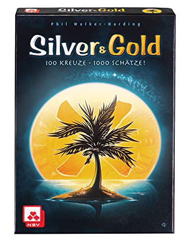 NSV - 4088 - SILVER & GOLD - Kartenspiel
