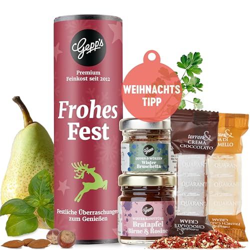 Gepp’s Feinkost Weihnachts-Geschenk „Mini Frohes Fest“ I Geschenkset