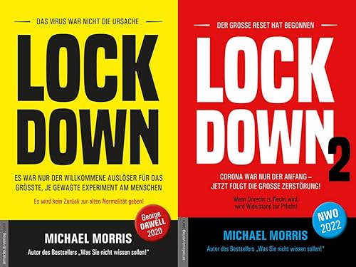 Michael Morris | 2er Set als Softcover | Lockdown + Lockdown 2