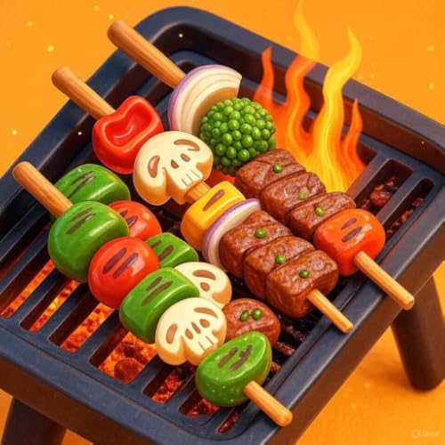 Grill Sort - Food Puzzle Game