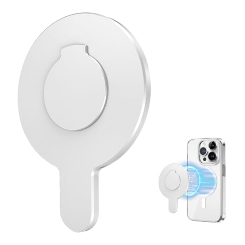 Astriva Magnetischer Ring-Halterung für DJI OM Osmo Handy-Gimbal, Kompatibel mit OM 7P/7/6/5/4/4 SE Gimbal Stabilizer, Handyhalterung Klemme Zubehör für Mag Safe DJI Osmo Tragbare Stabilisatoren