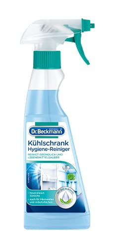 Dr. Beckmann Kühlschrank Hygiene-Reiniger | Reinigt hygienisch und neutralisiert Gerüche | Mit Bio-Alkohol | 250 ml