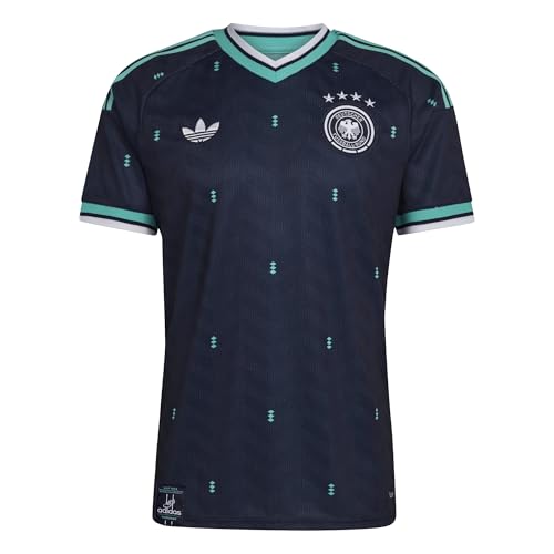 adidas DFB Germany Deutschland Away Trikot Jersey (DE/NL/SE/PL, Alphanumerisch, L, Regular, Regular, Navy)