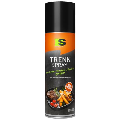 Spraytive 1 x 400ml Trennspray - BBQ Grillspray Fettspray - 100% pflanzlich