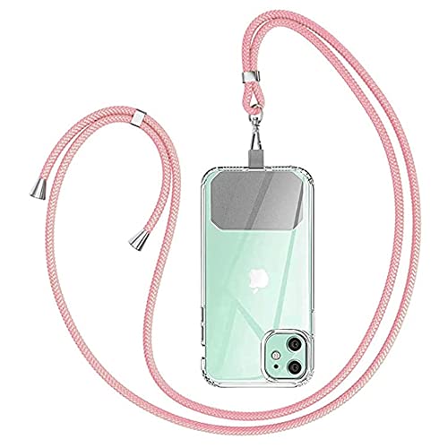 GUMO-LONG Handyband Universal zum Umhängen - Kompatibel mit jedem Handy und Smartphone, Kette zum Umhängen, Hülle mit Kordel, mit jeder Hülle kombinierbar, Polypropylen